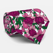 Fuchsia Stropdas (Opgerold)