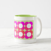 Fuchsia Tangerine fleur Mug (Devant droit)