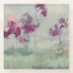 Fuchsia Treeline Glazen Onderzetter