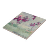 Fuchsia Treeline Tegeltje (Zijkant)