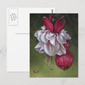 Fuchsias Briefkaart (Voorkant / Achterkant)