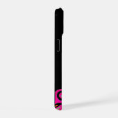 FUCHSIE ROSE NOIR DÉCO MONOGRAM ABSTRAIT (Côté droit)