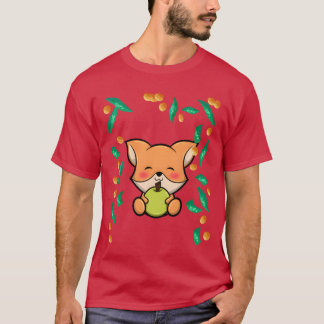 Fuchswald dierlijke windval jongen t-shirt