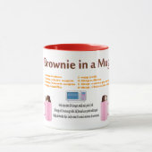 Fudge Extraordinaire Brownie Funny Recette Mug (Centre)