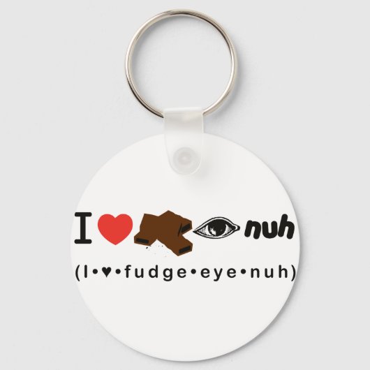 Fudge Eye Nuh Sleutelhanger (Voorkant)