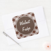 Fudge Gingham Keuken Stickers (Envelop)