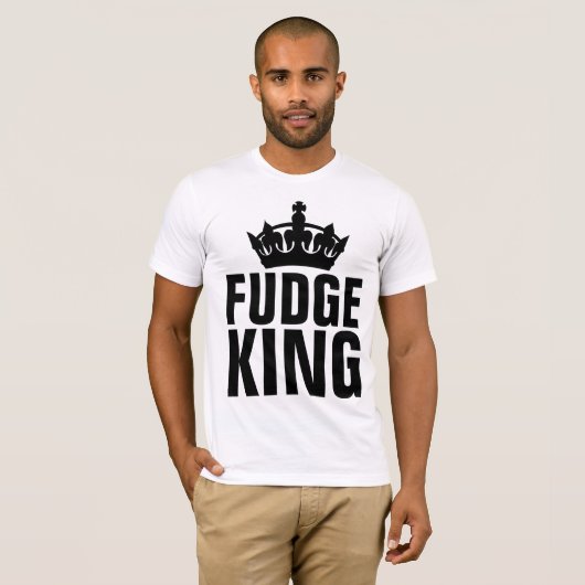FUDGE KING T-shirts (Voorkant volledig)