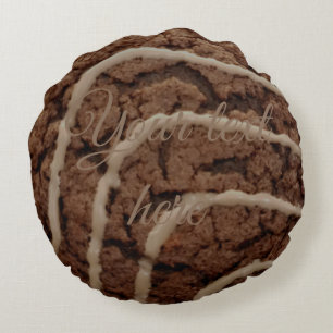 Fudge-taartkussen Rond Kussen