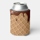 Fudge Waffle Cone Blikjeskoeler (Blikje Achterkant)