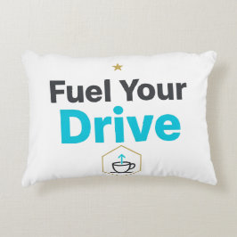 Fuel Your Drive Motivational  - Daily Inspiration  Accent Kussen