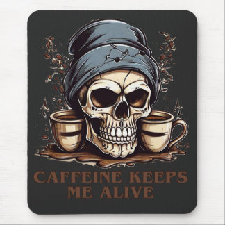 Fueled by Caffeine-Caffeine Keeps Me Alive Muismat