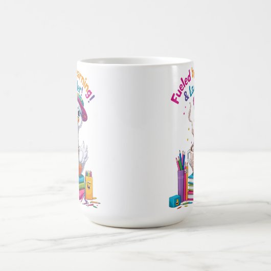 Fueled by Learning Goose Mug – Back to School Fun  (Centre)