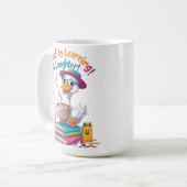 Fueled by Learning Goose Mug – Back to School Fun  (Devant gauche)