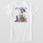 Fueled by Learning GooseTshirt– Back to School Fun T-shirt (Laag Achter)