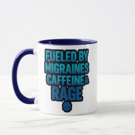 Fueled by Migraines, Caffeine & Rage – Blue Rage Mok