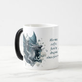 "Fueling Dragons Since Forever" Magic Reveal Mug (Devant gauche)