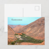 Fuerteventura bergen briefkaart (Voorkant / Achterkant)