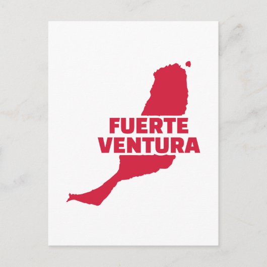 Fuerteventura Briefkaart (Voorkant)