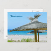 Fuerteventura-Briefkaart Briefkaart (Voorkant / Achterkant)