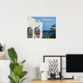 Fuerteventura Kaart Poster (Thuiskantoor)