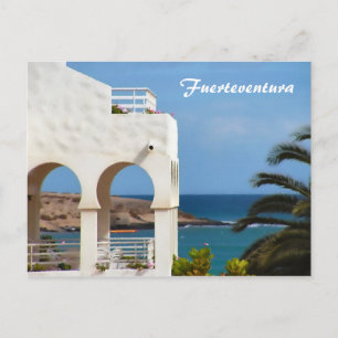 Fuerteventura Kust Reis Kunst Briefkaart
