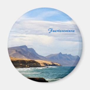 Fuerteventura Oceaan Kust Reis Kunst Magneet