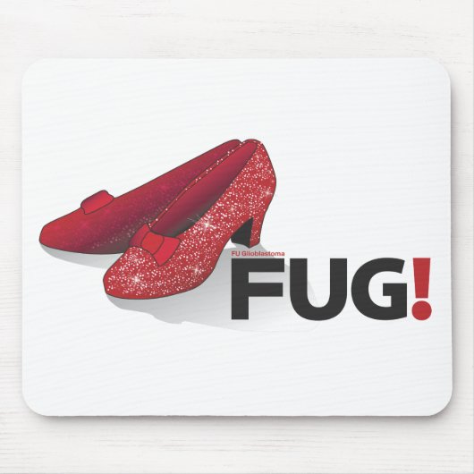 FUG Ruby Slippers Muismat (Voorkant)