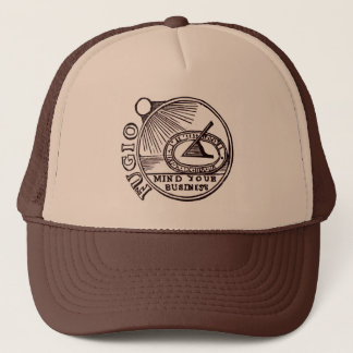 "FUGIO: BEDRIJF "BEDRIJF" Benjamin Franklin Trucker Pet