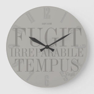 Fugit Irreparabile Tempus Grote Klok