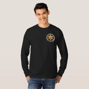 FUGITIVE RECOVERY AGENT BADGE Long-hoes T-Shirt