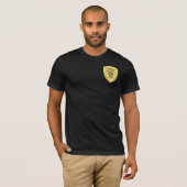 FUGITIVE RECOVERY AGENT BADGE T-Shirt (Voorkant volledig)