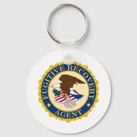 Fugitive Recovery Agent Sleutelhanger (Voorkant)