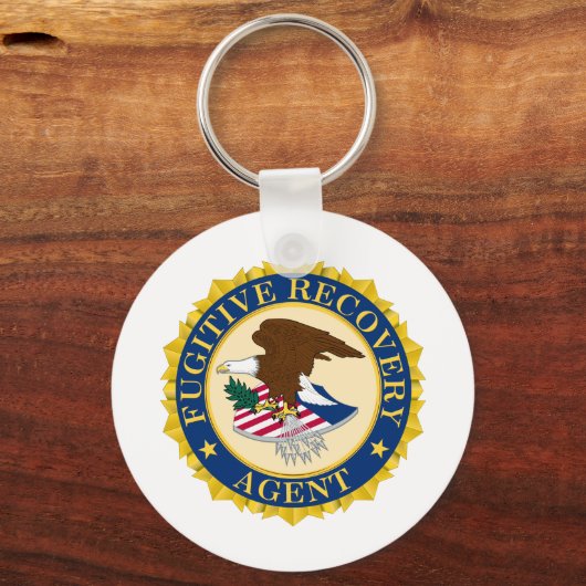 Fugitive Recovery Agent Sleutelhanger (Voorkant)