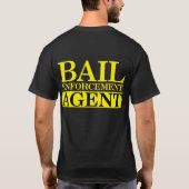 Fugitive Recovery Agent T-shirt (Achterkant)