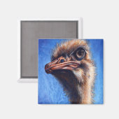 Fugley Ostrich Magnet (Recto/Verso)