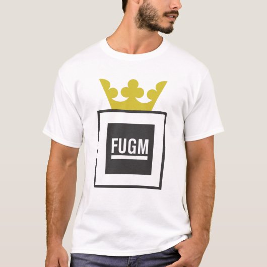 FUGM avec la couronne de Saab par le T-shirt de (Devant)