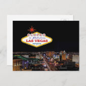 FUITE à Las Vegas la Fabuleuse Carte Postale (Devant / Derrière)