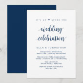 Fuite, C'est une invitation à une fête après le ma (Devant / Derrière)