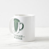 Fuite de données et café Mug drôle de cybersécurit (Devant gauche)