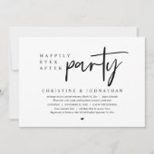 Fuite de mariage, invitation à la fête pour toujou (Devant)