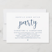 Fuite de mariage, invitation à la fête pour toujou (Devant)