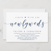 Fuite de mariage, invitation au déjeuner avec les  (Devant)