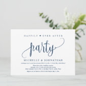 Fuite de mariage, invitation pour la fête de pour (Debout devant)
