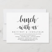 Fuite de noces, déjeuner avec nous, invitation des (Devant)