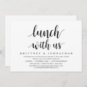 Fuite de noces, déjeuner avec nous, invitation des (Devant / Derrière)