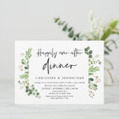 Fuite de noces, Dîner à tout jamais Invitation (Debout devant)