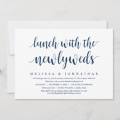 Fuite de noces, invitation à déjeuner avec les jeu (Devant)