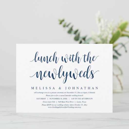 Fuite de noces, invitation à déjeuner avec les jeu (Debout devant)