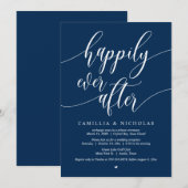 Fuite en Amoureux, Invitation à la Fête du Bonheur (Devant / Derrière)