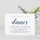Fuite en amoureux pour mariage, Invitation au dîne (Debout devant)